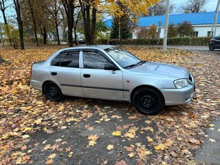 2005 Hyundai Accent ТагАЗ II, серебристый, 300000 рублей, вид 5