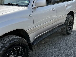 2002 Toyota Land Cruiser 100 Series Рестайлинг 1, серый, 2000000 рублей, вид 1