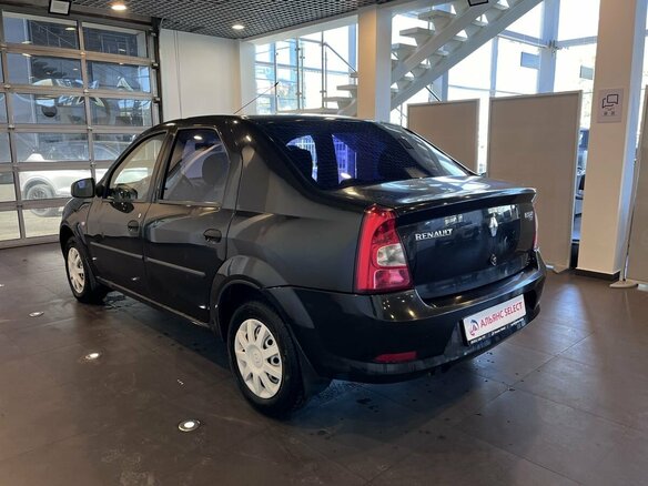 2011 Renault Logan I Рестайлинг, чёрный, 270000 рублей - вид 4