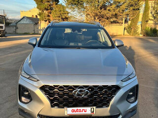 2019 Hyundai Santa Fe IV, серебристый, 3175000 рублей, вид 3