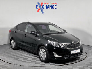 2012 Kia Rio 5-speed III, чёрный, 534000 рублей, вид 2
