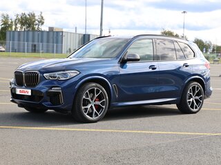 2021 BMW X5 40i IV (G05/G18), синий, 7800000 рублей, вид 4