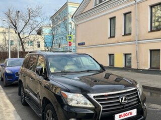 2014 Lexus LX 570 III Рестайлинг, чёрный, 4200000 рублей, вид 3