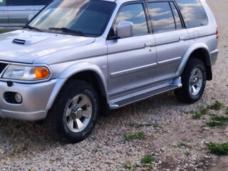 2008 Mitsubishi Pajero Sport I Рестайлинг, серебристый, 1500000 рублей, вид 4