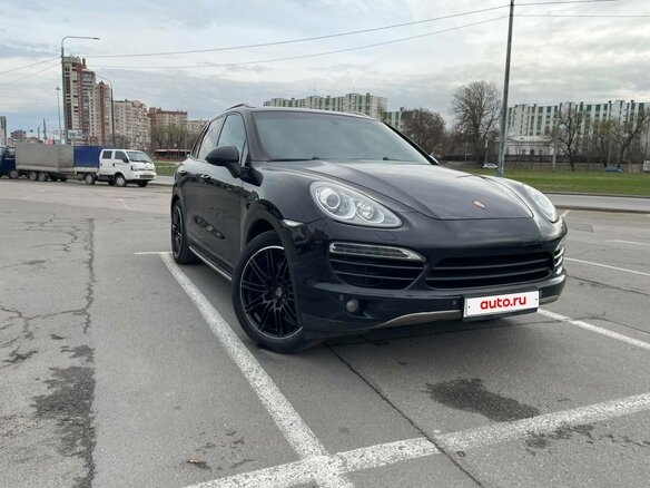 2012 Porsche Cayenne Diesel II (958), чёрный, 2650000 рублей