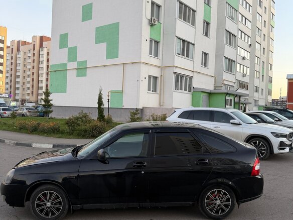 2009 Lada (ВАЗ) Priora I, чёрный, 215000 рублей - вид 6