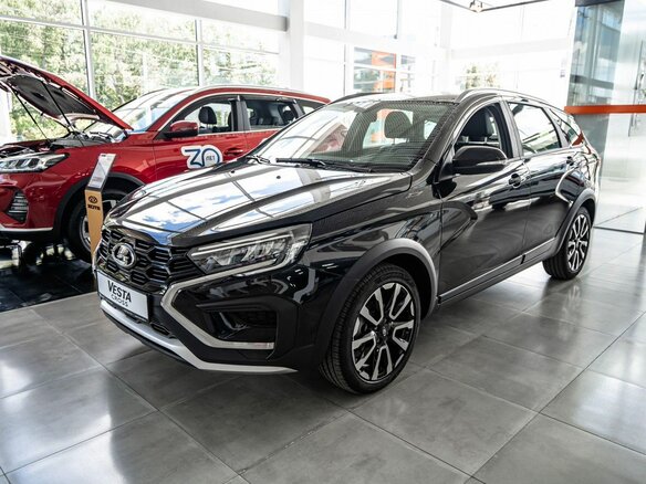 2026 Lada (ВАЗ) Vesta Cross I Рестайлинг (NG), чёрный - вид 3