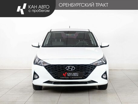 2021 Hyundai Solaris II Рестайлинг, белый, 999000 рублей, вид 2