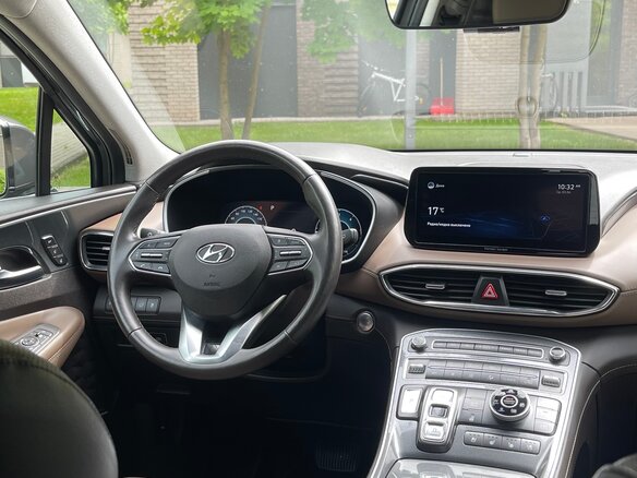 2021 Hyundai Santa Fe IV Рестайлинг, коричневый, 2850000 рублей - вид 13