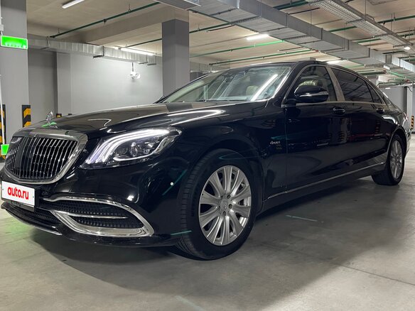 2016 Mercedes-Benz Maybach S-Класс 500 I (X222), чёрный - вид 1