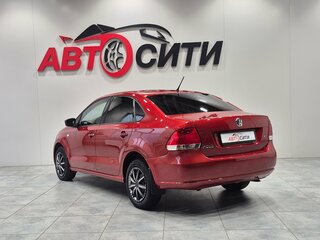 2013 Volkswagen Polo V, красный, 799000 рублей, вид 5