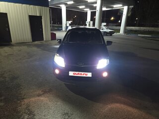 2013 Lada (ВАЗ) Granta I, чёрный, 320000 рублей, вид 4