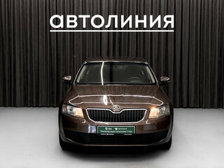 2014 Skoda Octavia III (A7), коричневый, 679000 рублей, вид 2