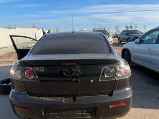 2007 Mazda 3 I (BK) Рестайлинг, чёрный, 550000 рублей, вид 5