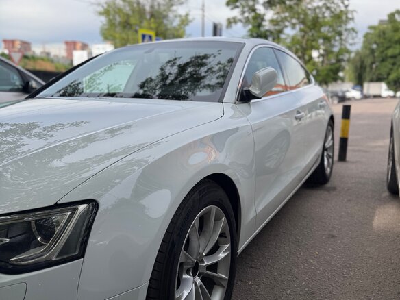 2012 Audi A5 I (8T) Рестайлинг, белый, 1700000 рублей - вид 7
