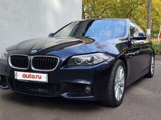 2014 BMW 5 серии 520d VI (F10/F11/F07) Рестайлинг, синий, 1900000 рублей, вид 1