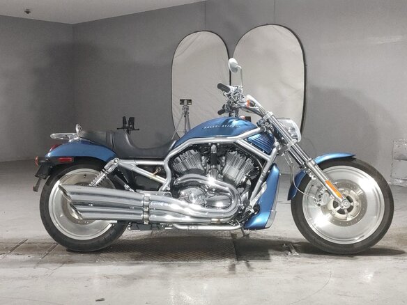 2004 Harley-Davidson V-Rod, голубой, 681000 рублей