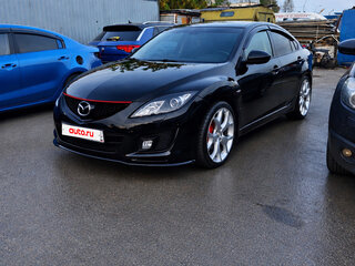 2008 Mazda 6 II (GH), чёрный, 850000 рублей, вид 3