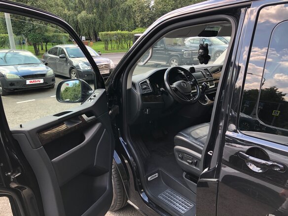 2018 Volkswagen Multivan T6, чёрный - вид 6
