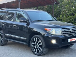 2012 Toyota Land Cruiser 200 Series Рестайлинг 1, чёрный, 3500000 рублей, вид 4