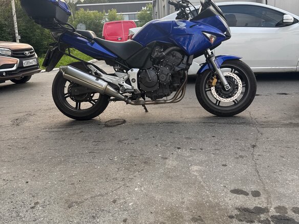 2006 Honda CBF 600, синий, 560000 рублей