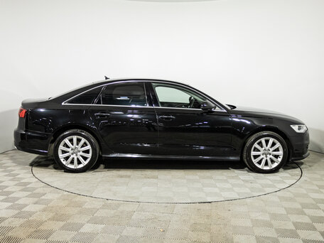2016 Audi A6 IV (C7) Рестайлинг, синий, 2140000 рублей, вид 4