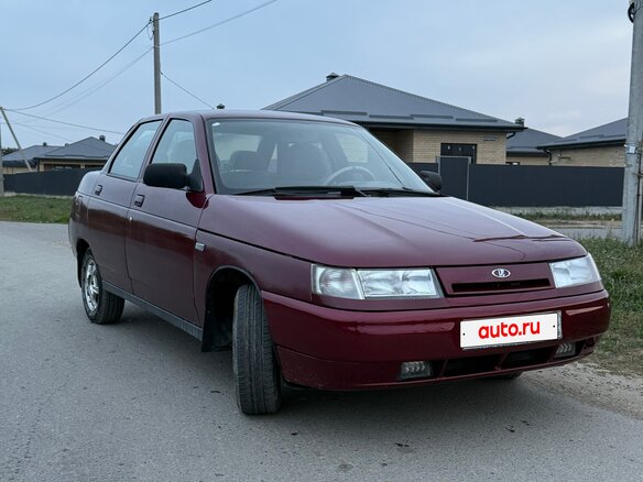 2005 Lada (ВАЗ) 2110, красный, 300000 рублей - вид 7