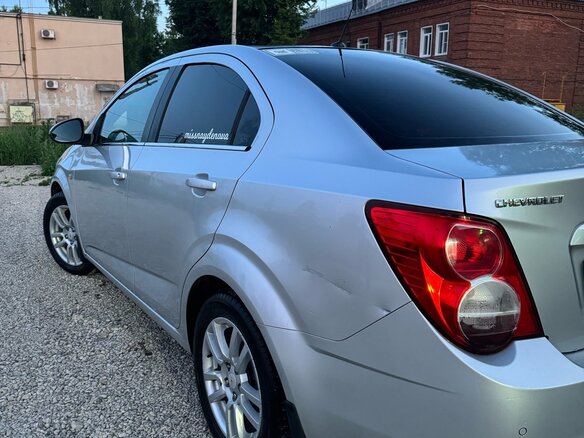 2012 Chevrolet Aveo II, серебристый, 650000 рублей - вид 7