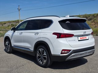 2018 Hyundai Santa Fe IV, белый, 3300000 рублей, вид 4