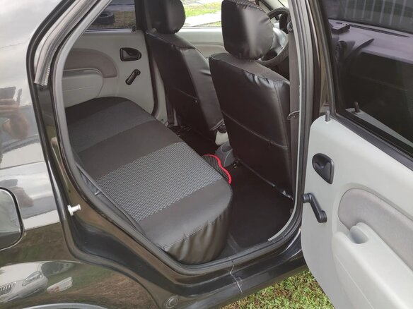 2009 Renault Logan I, чёрный, 420000 рублей - вид 6