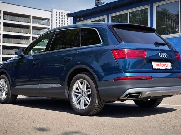 2018 Audi Q7 II (4M), синий - вид 5