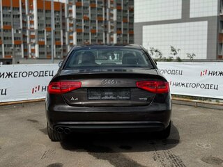 2014 Audi A4 IV (B8) Рестайлинг, коричневый, 996000 рублей, вид 5