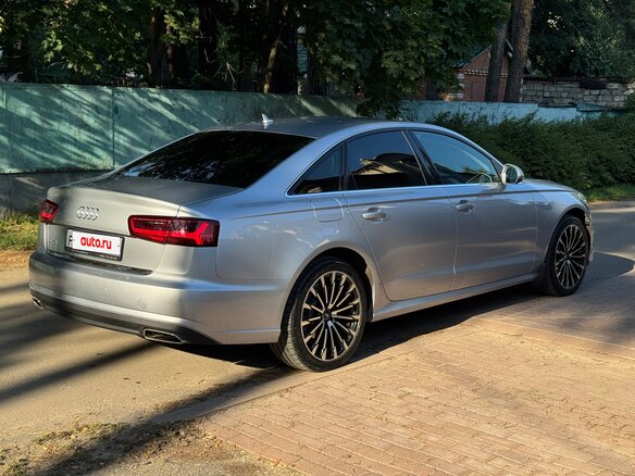 2015 Audi A6 IV (C7) Рестайлинг, серебристый, 1699000 рублей - вид 2