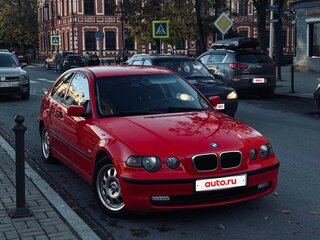 2002 BMW 3 серии Compact 316i IV (E46) Рестайлинг, красный, 550000 рублей, вид 1