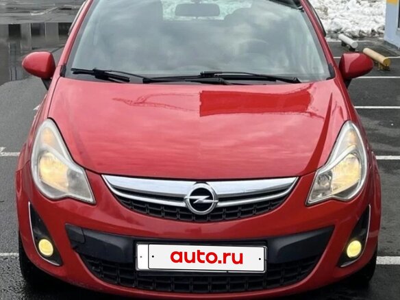 2011 Opel Corsa D Рестайлинг I, красный, 500000 рублей - вид 1