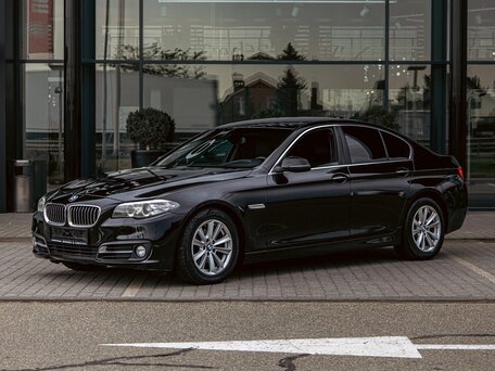 2016 BMW 5 серии 520d VI (F10/F11/F07) Рестайлинг, чёрный, 2055000 рублей, вид 1