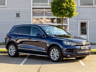2012 Volkswagen Touareg II, синий, 1755000 рублей, вид 3