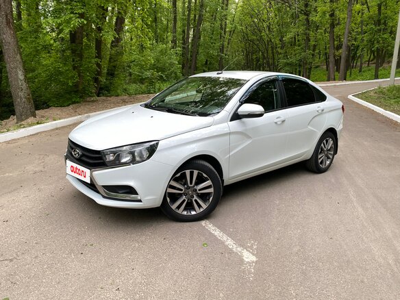 2018 Lada (ВАЗ) Vesta I, белый, 850000 рублей