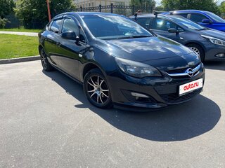 2014 Opel Astra J Рестайлинг, чёрный, 650000 рублей, вид 1
