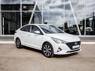 2020 Hyundai Solaris II Рестайлинг, белый, 1280000 рублей, вид 5