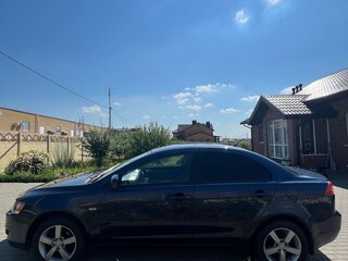 2008 Mitsubishi Lancer X, синий, 900000 рублей, вид 4