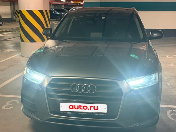 2016 Audi Q3 I (8U) Рестайлинг, серый, 1690000 рублей - вид 16