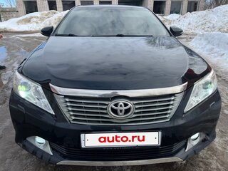 2013 Toyota Camry VII (XV50), чёрный, 1450000 рублей, вид 1