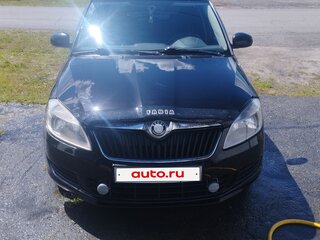 2010 Skoda Fabia II Рестайлинг, чёрный, 530000 рублей, вид 1