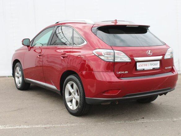 2009 Lexus RX 350 II Рестайлинг, красный - вид 4