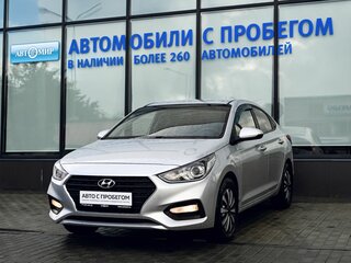 2018 Hyundai Solaris II, серебристый, 1085000 рублей, вид 1