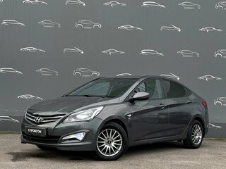 2016 Hyundai Solaris I Рестайлинг, серый, 948300 рублей, вид 1