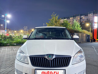 2012 Skoda Fabia II Рестайлинг, белый, 635000 рублей, вид 4