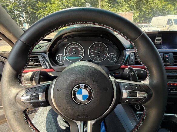 2013 BMW 3 серии 320d xDrive VI (F3x), синий, 1530000 рублей - вид 9