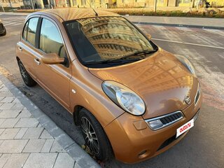 2009 Nissan Micra III (K12), оранжевый, 700000 рублей, вид 3